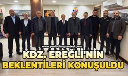 Kdz. Ereğli'nin beklentileri konuşuldu