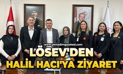LÖSEV'den Halil Hacı'ya ziyaret