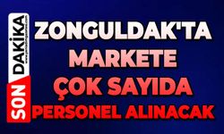 Zonguldak'ta markete çok sayıda eleman alınacak
