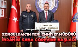 Zonguldak'ın yeni Emniyet Müdürü İbrahim Kaba görevine başladı