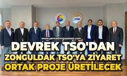 Devrek TSO'dan Zonguldak TSO'ya ziyaret: Ortak proje üretilecek