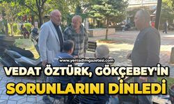 Vedat Öztürk, Gökçebey'in sorunlarını dinledi