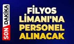 Filyos Limanı'na personel alınacak