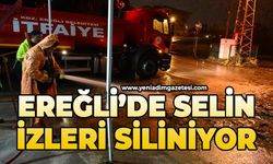 Ereğli'de selin izleri siliniyor