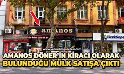 Amanos Döner’in kiracı olarak bulunduğu mülk satışa çıktı