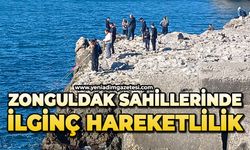 Zonguldak sahillerinde ilginç hareketlilik