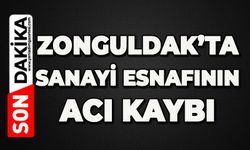 Zonguldak'ta sanayi esnafının acı kaybı