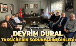 Devrim Dural, taksicilerin sorunlarını dinledi