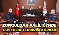 Zonguldak Valiliği'nde güvenlik tedbiri artırıldı