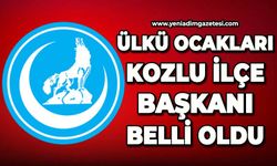 Ülkü Ocakları Kozlu İlçe Başkanı belli oldu