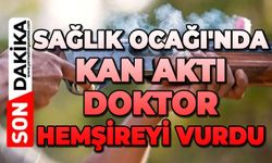 Sağlık Ocağı'nda kan aktı: Doktor hemşireyi vurdu