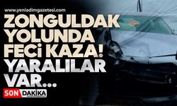 Zonguldak yolunda feci kaza: Yaralılar var