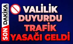 Şiddetli yağış nedeniyle yasak geldi