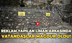 Reklam yapılan liman arkasında vatandaşlar mağdur oldu!
