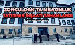 Zonguldak'ta milyonluk yatırımın inşaatı tamamlandı