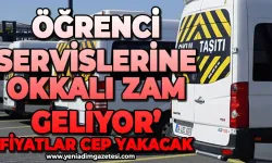 Zonguldak'ta servis ücretlerine zam geliyor
