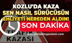 Kozlu'da kaza: Sen nasıl sürücüsün, ehliyeti nereden aldın!
