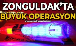 Zonguldak'ta emniyetten büyük operasyon: 912 gözaltı