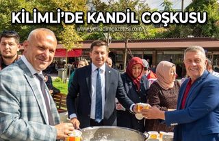Kilimli'de kandil coşkusu