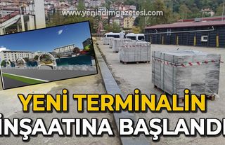 Zonguldak'ta yeni terminalin inşaatına başlandı
