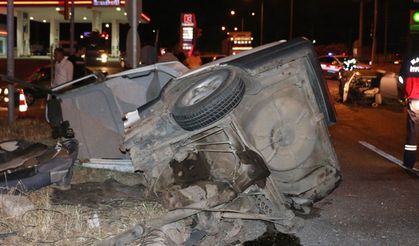 Manisa’da trafik kazası: 1’i ağır 3 yaralı 