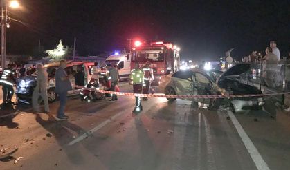 Sakarya’da trafik kazası: 2’si çocuk 10 yaralı 