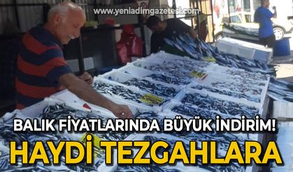 Zonguldak'ta balık fiyatlarında büyük indirim: Haydi tezgahlara!