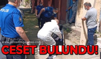İki hafta önce öldüğü tahmin edilen ceset bulundu!
