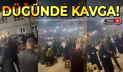Düğünde kavga çıktı