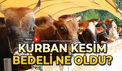 Kurban kesim bedeli ne oldu?