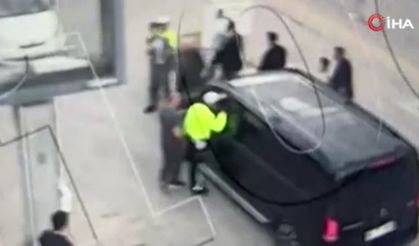 CHP'li milletvekilinin şoförü, aracı polis memurunun üzerine sürdü