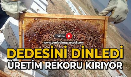 Dedesini dinledi, üretim rekoru kırıyor