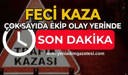 Milli Egemenlik Caddesi’nde feci kaza: Çok sayıda ekip olay yerinde