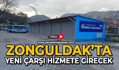 Zonguldak’ta yeni çarşı hizmete girecek