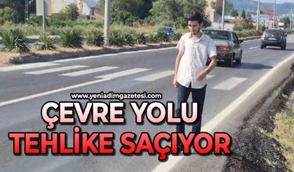 Bu yol tehlike saçıyor!