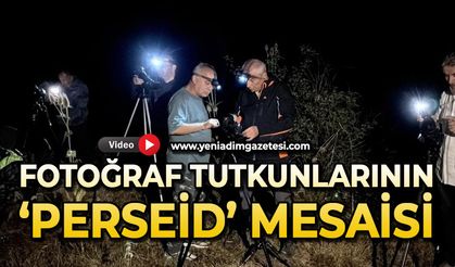 Fotoğraf tutkunlarının ‘perseid' mesaisi