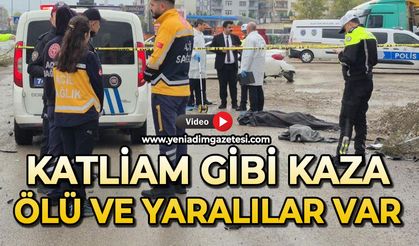 Katliam gibi kaza: Ölü ve yaralılar var