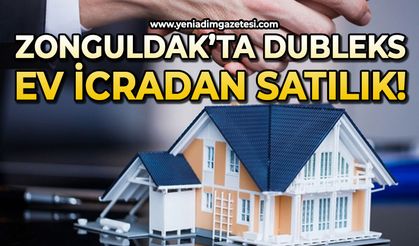 Zonguldak'ta dubleks daire icradan satılacak