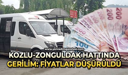 Kozlu-Zonguldak hattında gerilim yükseldi: Fiyatlar düştü