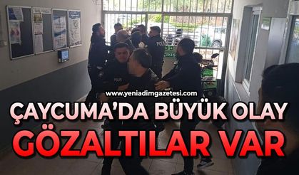 Çayçuma'da büyük olay: Gözaltılar var
