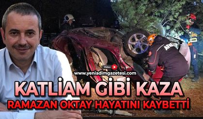 Katliam gibi kaza: Ramazan Oktay hayatını kaybetti