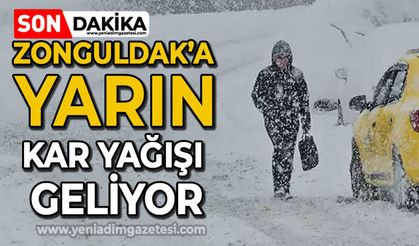 Saat verildi: Kar geliyor!