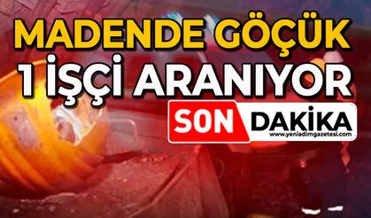 Madende göçük: 1 işçi aranıyor