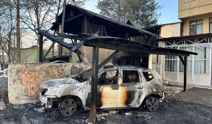 Park halindeki cip yandı