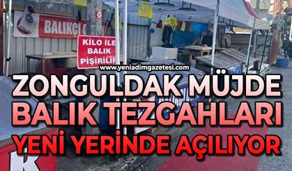 Zonguldak müjde: Balıkçı tezgahları yeni yerinde açılıyor