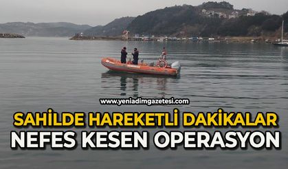 Sahil güvenlikten nefes kesen kurtarma operasyonu