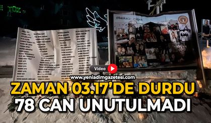 Zaman 03.17’de durdu: 78 can unutulmadı