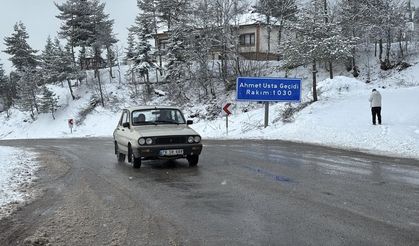 Yüksek kesimlerinde kar yağışı etkili oluyor