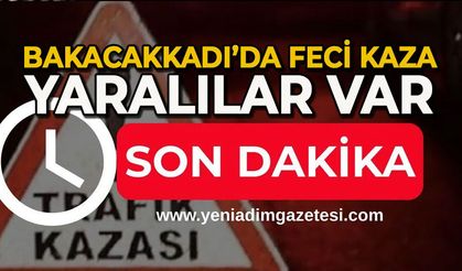 Bakacakkadı'da korkunç kaza: Yaralılar var