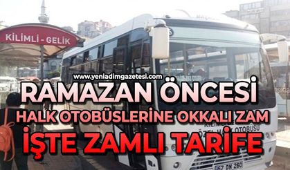 Ramazan öncesi Halk Otobüslerine okkalı zam: İşte zamlı tarife
